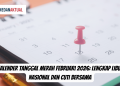 Kalender Tanggal Merah Februari 2026: Lengkap Libur Nasional dan Cuti Bersama