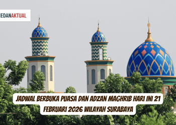 Jadwal Berbuka Puasa dan Adzan Maghrib Hari Ini 21 Februari 2026 Wilayah Surabaya