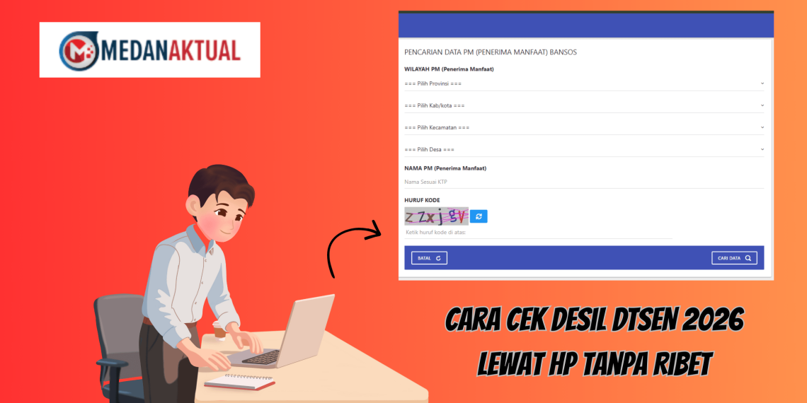 Cara Cek Desil DTSEN 2026 Lewat HP Tanpa Ribet