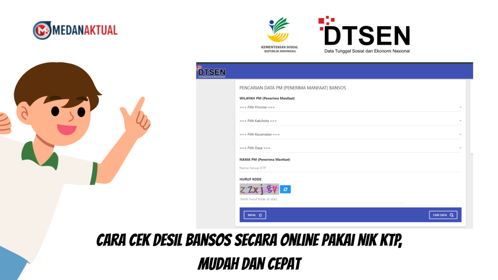 Cara Cek Desil Bansos Secara Online Pakai NIK KTP, Mudah dan Cepat