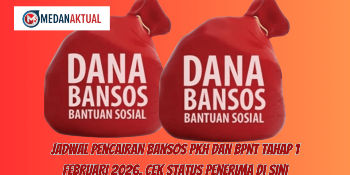 Jadwal Pencairan Bansos PKH dan BPNT Tahap 1 Februari 2026, Cek Status Penerima di Sini