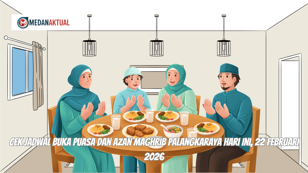Cek Jadwal Buka Puasa dan Azan Maghrib Palangkaraya Hari Ini, 22 Februari 2026