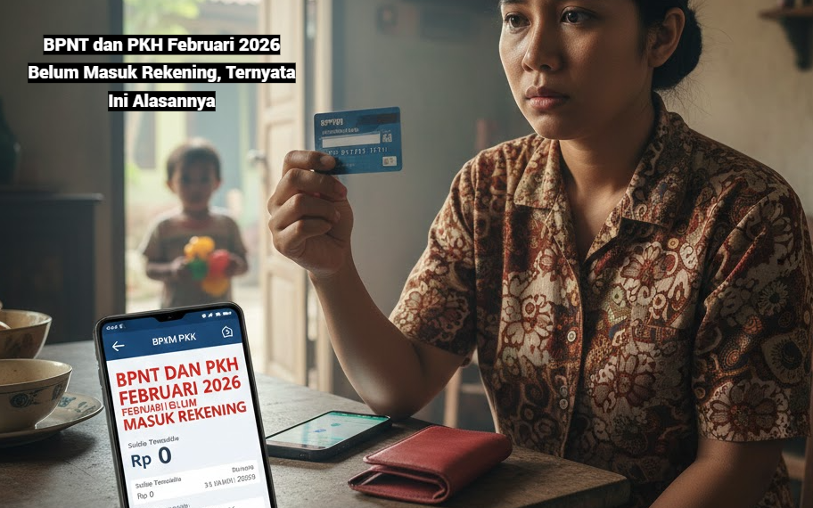 BPNT dan PKH Februari 2026 Belum Masuk Rekening, Ternyata Ini Alasannya