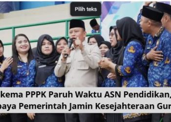 Skema PPPK Paruh Waktu ASN Pendidikan, Upaya Pemerintah Jamin Kesejahteraan Guru