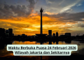 Waktu Berbuka Puasa 24 Februari 2026 Wilayah Jakarta dan Sekitarnya
