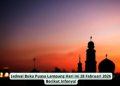 Jadwal Buka Puasa Lampung Hari Ini 28 Februari 2026 Berikut Infonya!