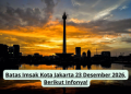 Batas Imsak Kota Jakarta 23 Desember 2026, Berikut Infonya!