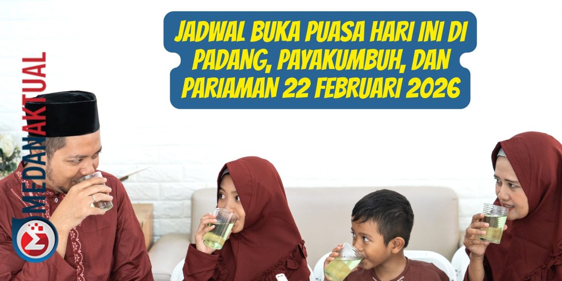 Jadwal Buka Puasa Hari Ini di Padang, Payakumbuh, dan Pariaman 22 Februari 2026