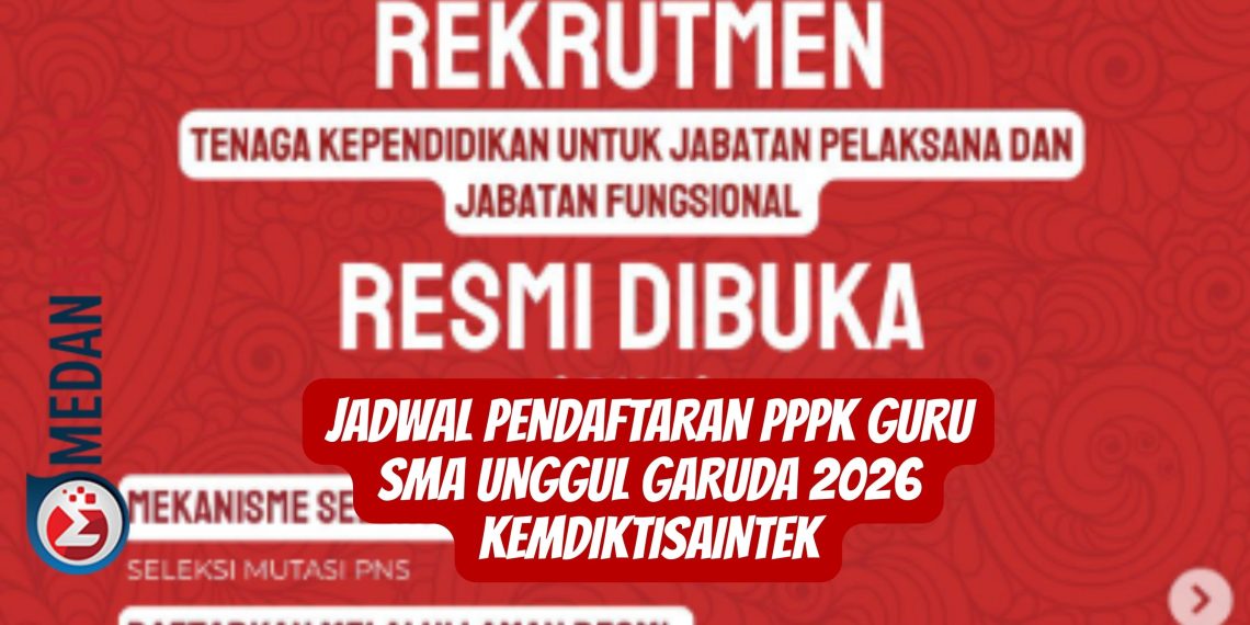 Jadwal Pendaftaran Tendik PPPK SMA Unggul Garuda 2026 Kemdiktisaintek