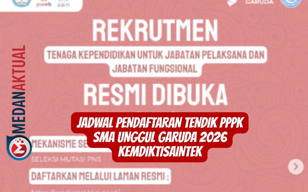 Jadwal Pendaftaran Tendik PPPK SMA Unggul Garuda 2026 Kemdiktisaintek