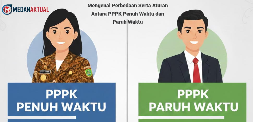 Mengenal Perbedaan Serta Aturan Antara PPPK Penuh Waktu dan Paruh Waktu