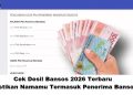 Cek Desil Bansos 2026 Terbaru: Pastikan Namamu Termasuk Penerima Bansos