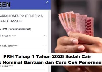 PKH Tahap 1 Tahun 2026 Sudah Cair: Cek Nominal Bantuan dan Cara Cek Penerimanya