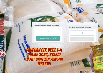 Panduan Cek Desil 1-4 Online 2026, Syarat Dapat Bantuan Pangan Lebaran