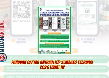Panduan Daftar Antrian KJP Sembako Februari 2026 Lewat HP