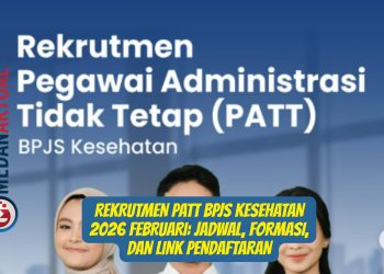 Rekrutmen PATT BPJS Kesehatan 2026 Februari Jadwal, Formasi, dan Link Pendaftaran