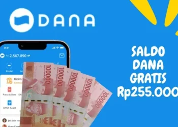 Saldo DANA Rp255.000 Gratis! Begini Cara Klaim DANA Kaget Terbaru