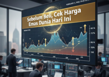 Sebelum Beli, Cek Harga Emas Dunia Hari Ini