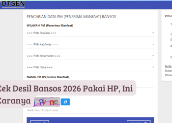 Cek Desil Bansos 2026 Pakai HP, Ini Caranya