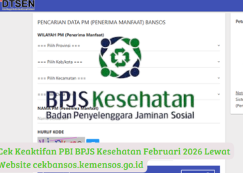 Cek Keaktifan PBI BPJS Kesehatan Februari 2026 Lewat Website cekbansos.kemensos.go.id