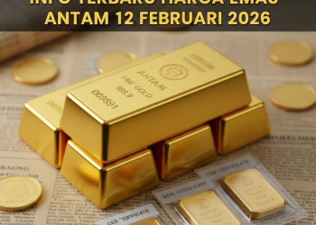 Info Terbaru Harga Emas Antam 12 Februari 2026