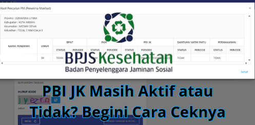 PBI JK Masih Aktif atau Tidak? Begini Cara Ceknya