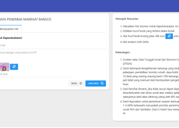 Fitur Baru di Website cekbansos.kemensos.go.id, Begini Cara Pahami Hasil Pencariannya