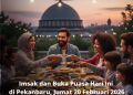 Imsak dan Buka Puasa Hari Ini di Pekanbaru, Jumat 20 Februari 2026