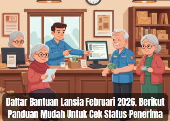 Daftar Bantuan Lansia Februari 2026, Berikut Panduan Mudah Untuk Cek Status Penerima