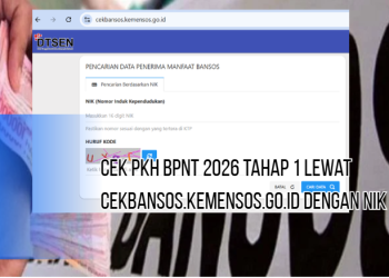 Cek PKH BPNT 2026 Cair Tahap 1 Lewat cekbansos.kemensos.go.id dengan NIK KTP
