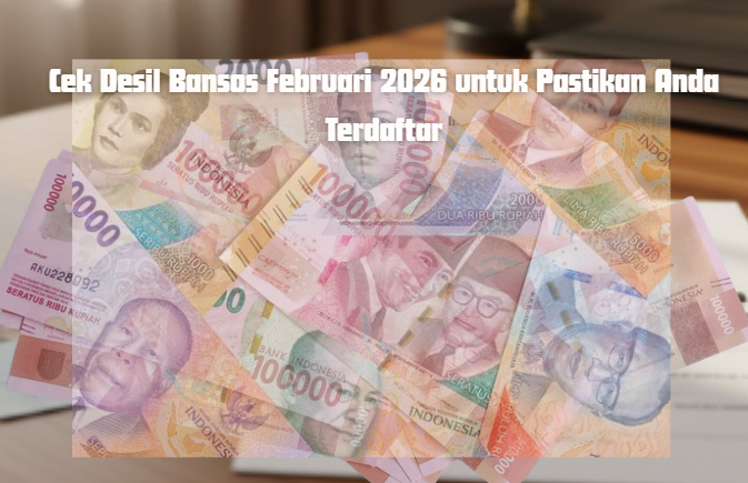 Cek Desil Bansos Februari 2026 untuk Pastikan Anda Terdaftar