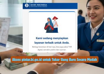Akses pintar.bi.go.id untuk Tukar Uang Baru Secara Mudah