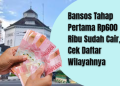 Bansos Tahap Pertama Rp600 Ribu Sudah Cair, Cek Daftar Wilayahnya