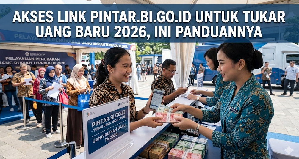 Akses Link pintar.bi.go.id untuk Tukar Uang Baru 2026, Ini Panduannya