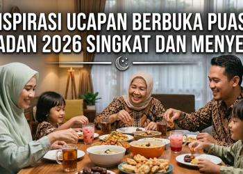 Inspirasi Ucapan Berbuka Puasa Ramadan 2026 Singkat dan Menyentuh
