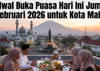 Jadwal Buka Puasa Hari Ini Jumat, 27 Februari 2026 untuk Kota Malang