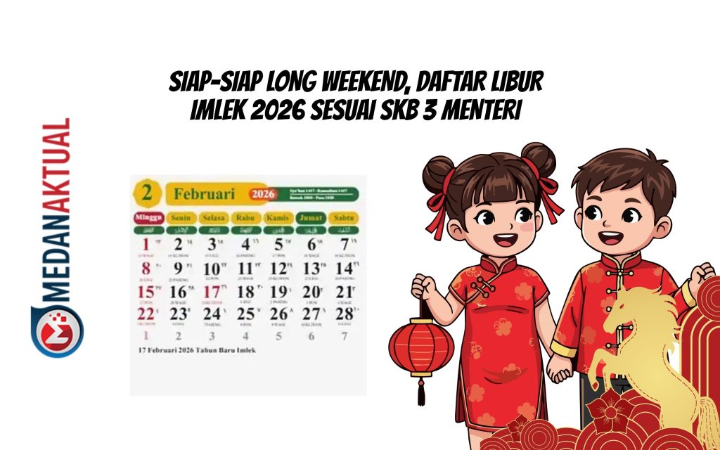 Siap-Siap Long Weekend, Daftar Libur Imlek 2026 Sesuai SKB 3 Menteri