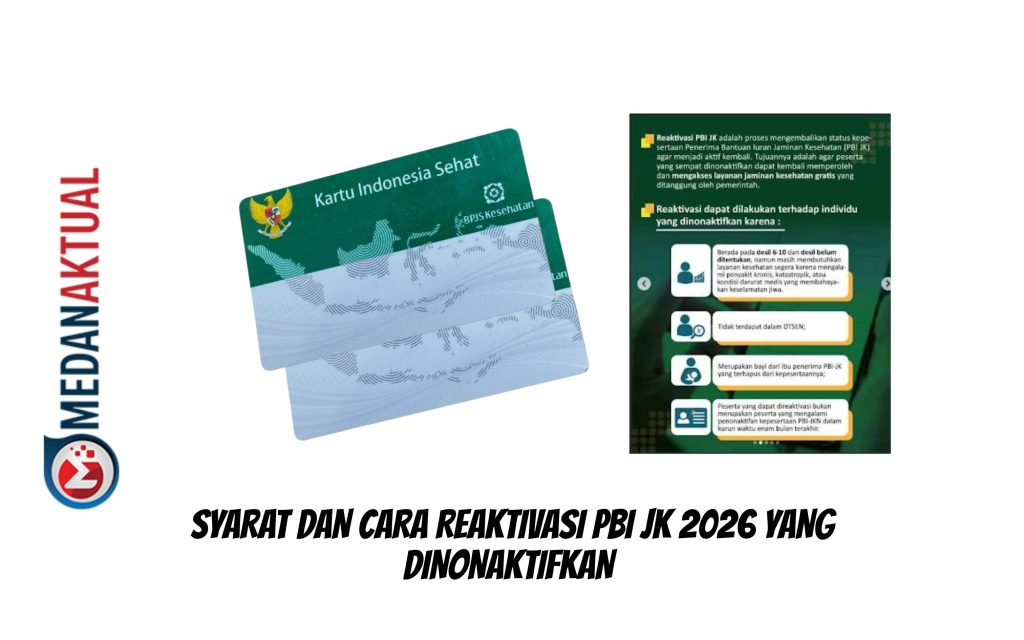 Syarat dan Cara Reaktivasi PBI JK 2026 yang Dinonaktifkan
