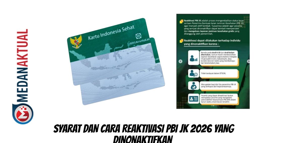 Syarat dan Cara Reaktivasi PBI JK 2026 yang Dinonaktifkan