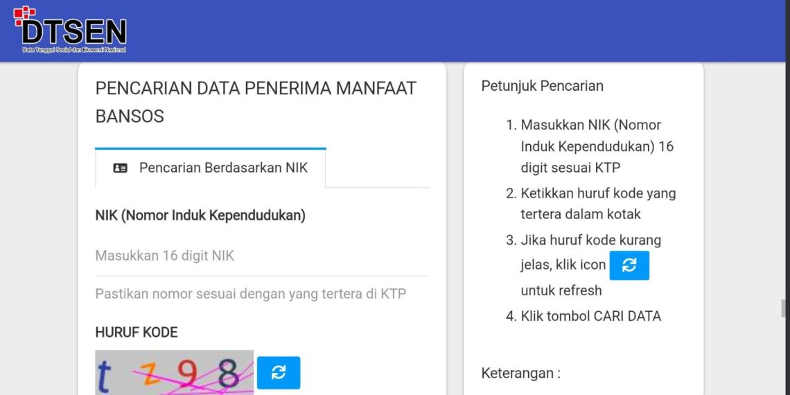 Status Bansos Kini Ditentukan Desil DTSEN, Begini cara Mengeceknya