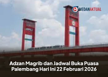 Adzan Magrib dan Jadwal Buka Puasa Palembang Hari Ini 22 Februari 2026