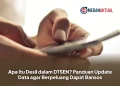 Apa Itu Desil dalam DTSEN? Panduan Update Data agar Berpeluang Dapat Bansos