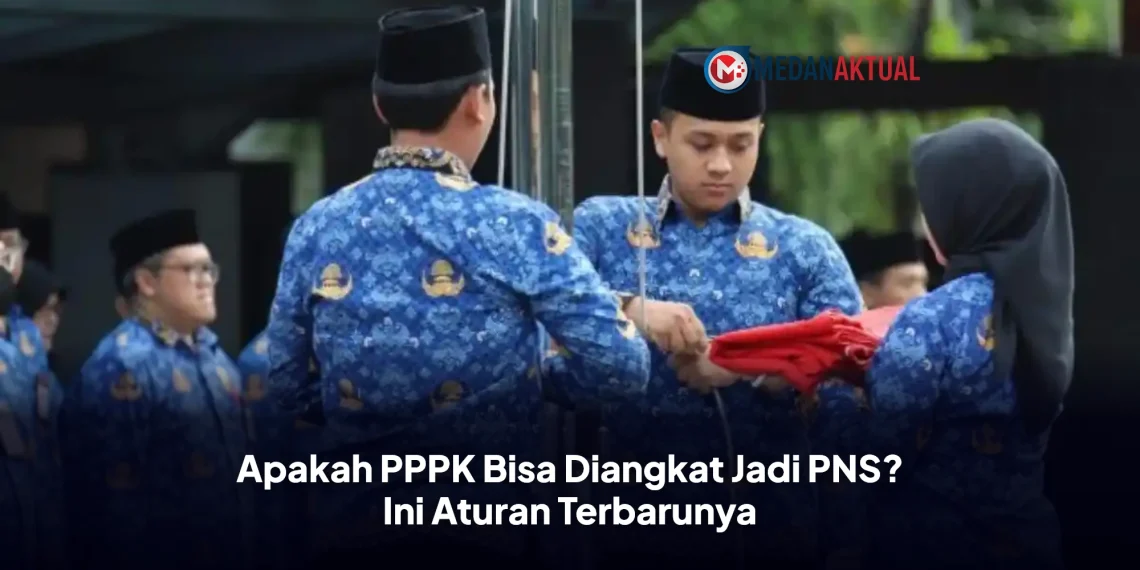 Apakah PPPK Bisa Diangkat Jadi PNS? Ini Aturan Terbarunya
