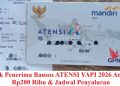 Cek Penerima Bansos ATENSI YAPI 2026 Anak Rp200 Ribu & Jadwal Penyaluran