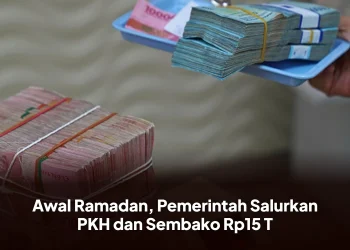 Awal Ramadan, Pemerintah Salurkan PKH dan Sembako Rp15 T