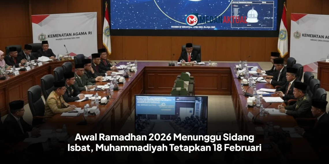 Awal Ramadhan 2026 Menunggu Sidang Isbat, Muhammadiyah Tetapkan 18 Februari