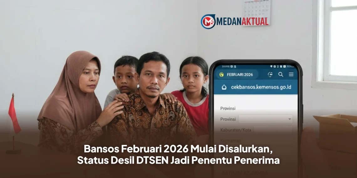 Bansos Februari 2026 Mulai Disalurkan, Status Desil DTSEN Jadi Penentu Penerima