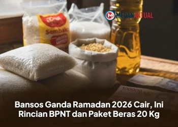 Bansos Ganda Ramadan 2026 Cair, Ini Rincian BPNT dan Paket Beras 20 Kg