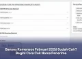 Bansos Kemensos Februari 2026 Sudah Cair? Begini Cara Cek Nama Penerima