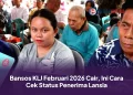 Bansos KLJ Februari 2026 Cair, Ini Cara Cek Status Penerima Lansia